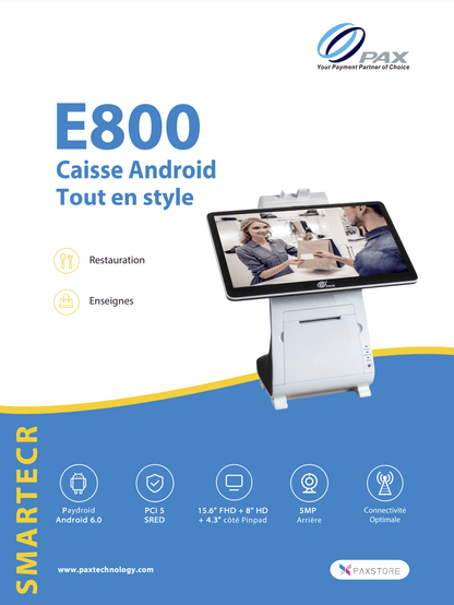 TPV Pax E800 IP/WIFI